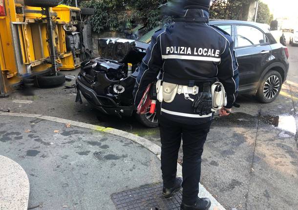 Incidente in via Alfieri a Legnano 