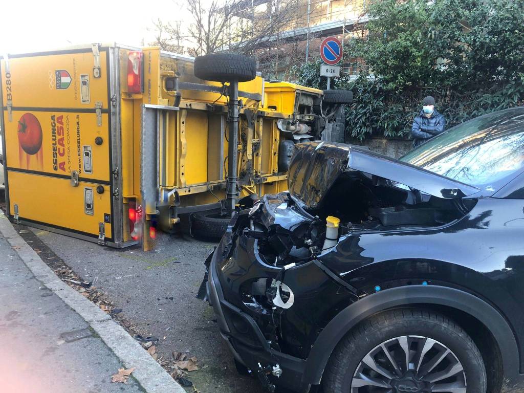 Incidente in via Alfieri a Legnano 