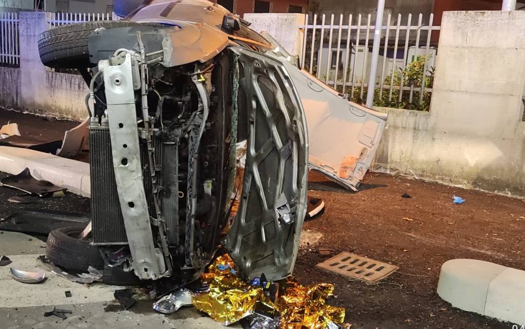 Incidente via San Michele del Carso a Legnano 