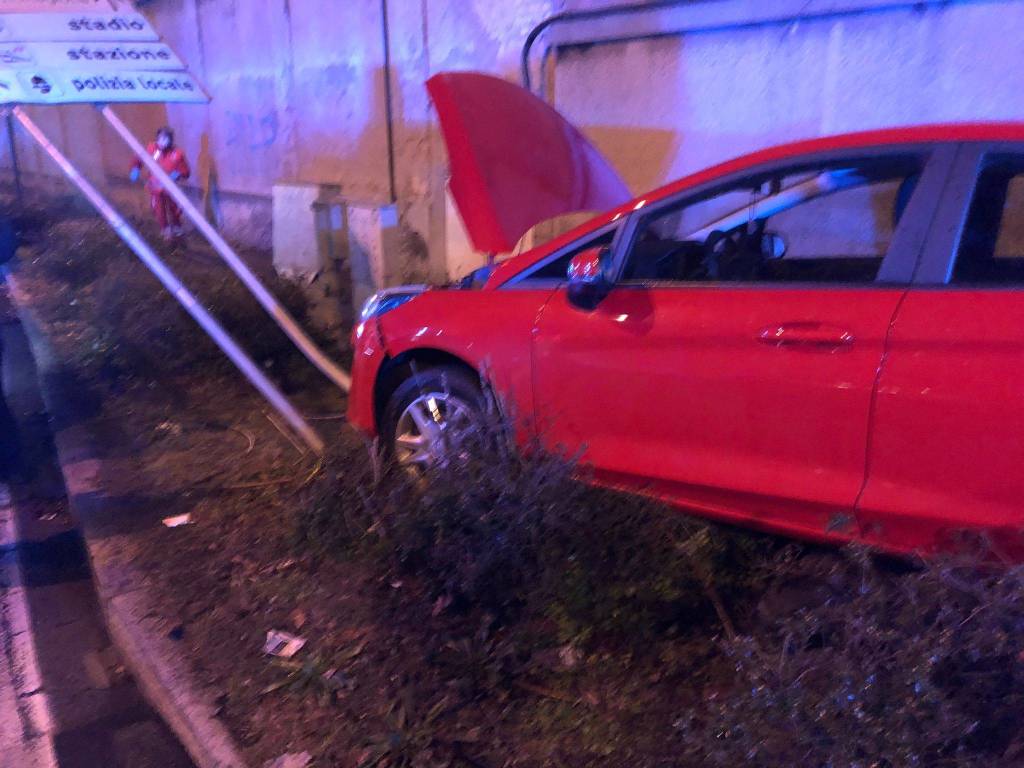 Incidente viale Toselli Legnano 