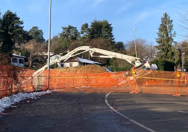 Sotto sequestro l’area cantiere della Rogorella a Bodio Lomnago
