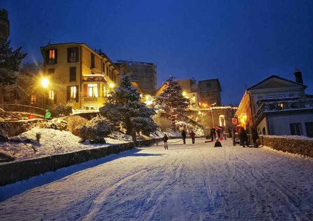 La "pista" del Sacro Monte di Varese