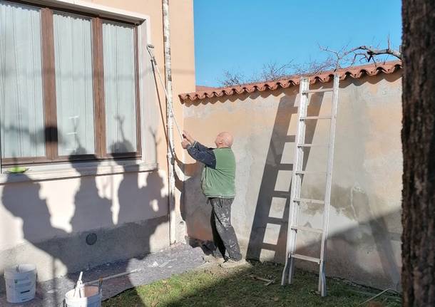 lavori sede Alpini Azzate