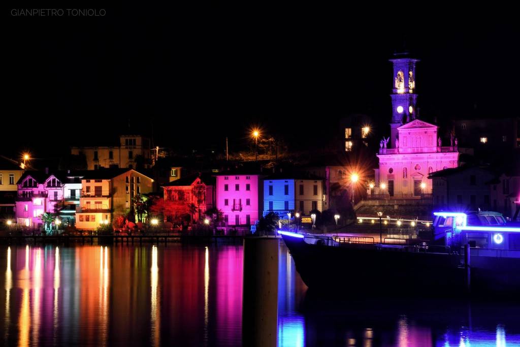 Le luci di Natale a Porto Ceresio