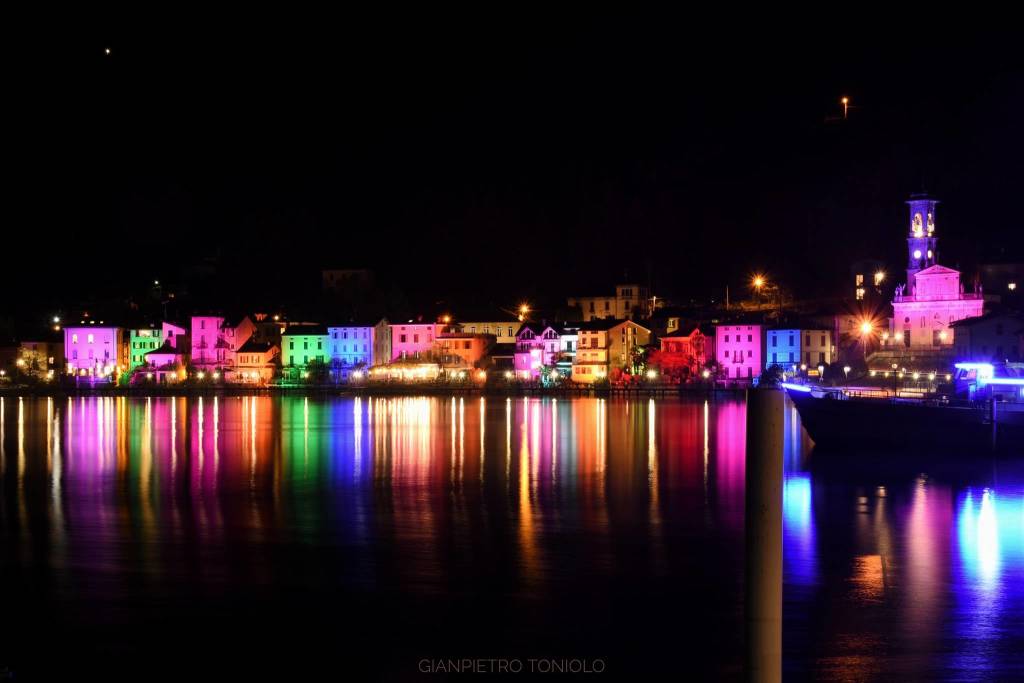 Le luci di Natale a Porto Ceresio 