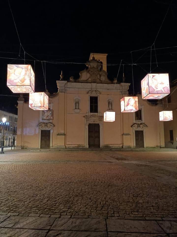 Le luminarie a Saronno