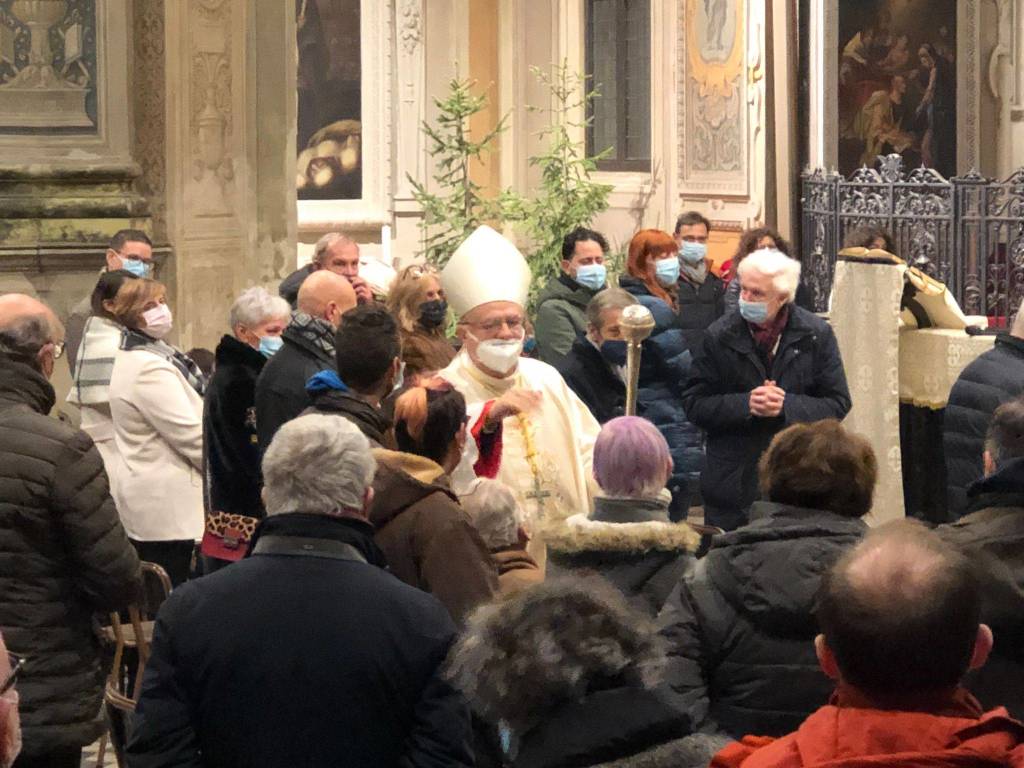 Messa della vigilia di Natale in Basilica a Legnano