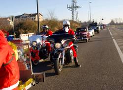 Motociclisti del gruppo Gloster alla Pediatria di Legnano