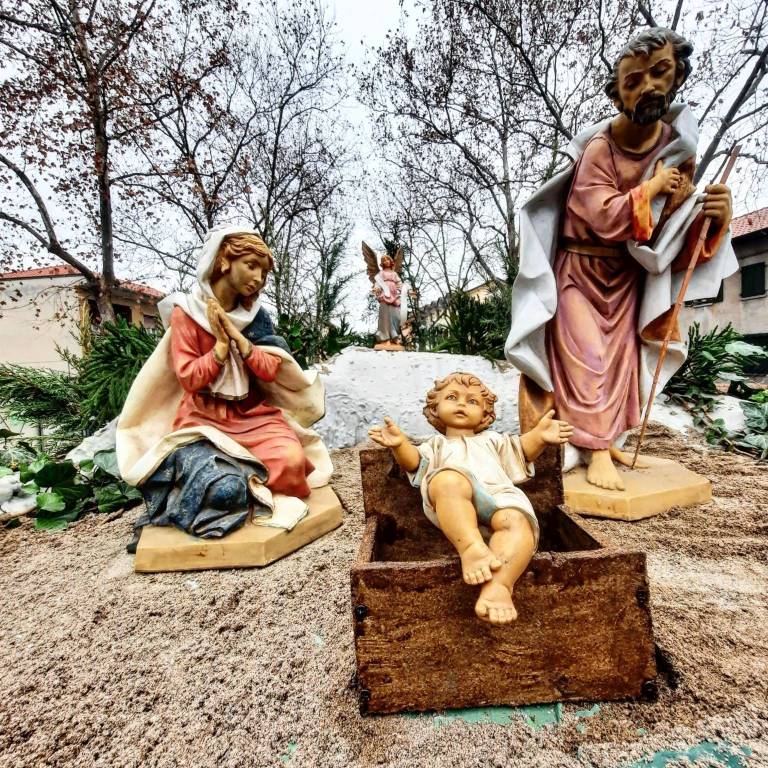 Presepe ispirato alla Divina Commedia a Cantalupo