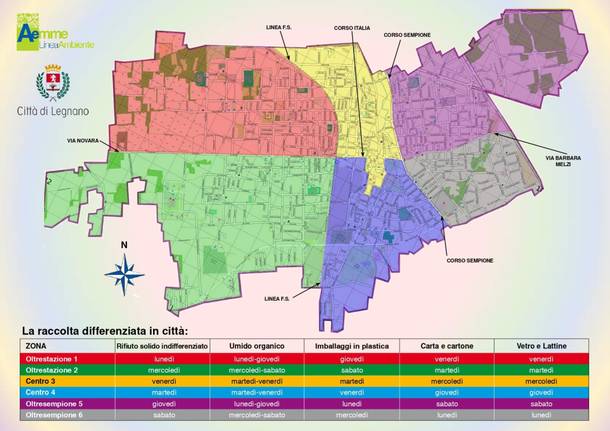 raccolta rifiuti saltata per covid a legnano
