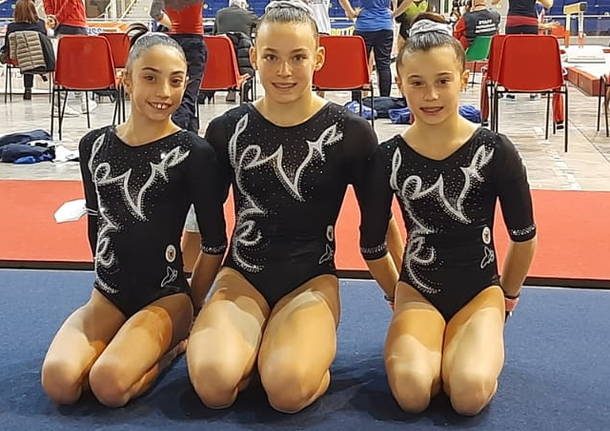 squadra allieve ginnastica varesina 2021