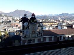 befana vigili del fuoco ospedale del ponte