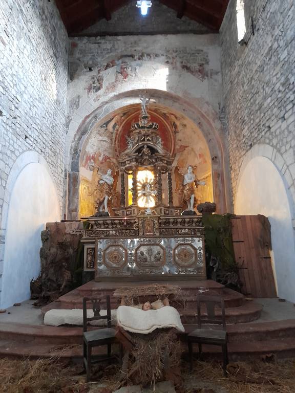 La natività alla canonica di Brezzo di Bedero