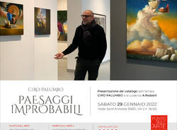 PRESENTAZIONE DEL CATALOGO DELLA MOSTRA PERSONALE DI CIRO PALUMBO “PAESAGGI IMPROBABILI” | SABATO 29 GENNAIO alle ore 16