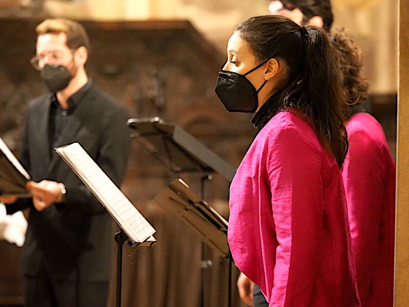 Il concerto nella chiesa della Motta a Varese