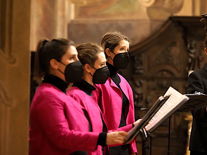 Il concerto nella chiesa della Motta a Varese