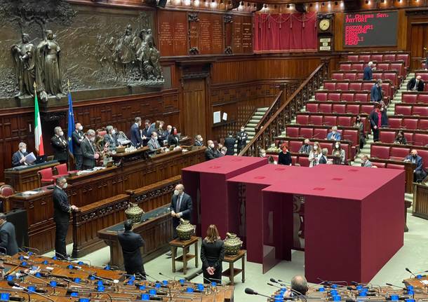Le foto di Stefano Candiani dalla Camera per l\'elezione del Presidente della Repubblica