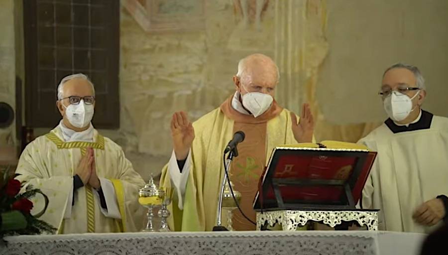 Castiglione Olona - La messa solenne in Collegiata per i 600 anni