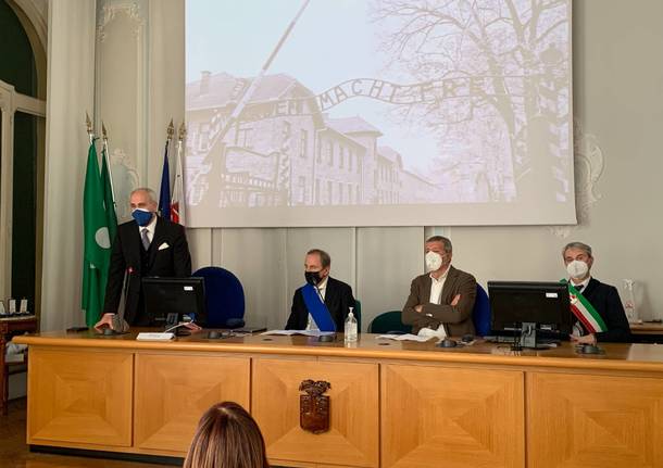 Commemorazione a Villa Recalcati del giorno della memoria 2022