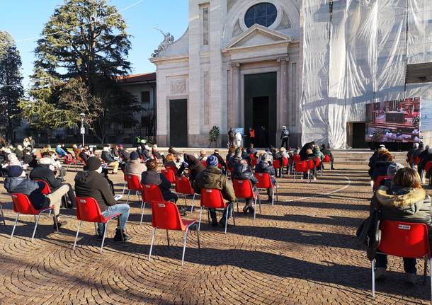 Funerali di don Giuseppe Beretta a Parabiago