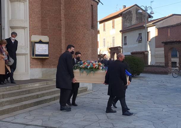 Funerali di Livio Mereghetti a San Giorgio su Legnano