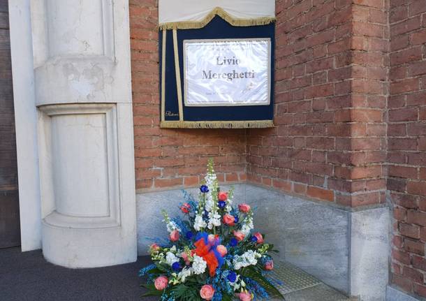 Funerali di Livio Mereghetti a San Giorgio su Legnano