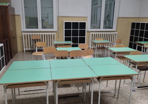 Gli interventi alla scuola di Varano Borghi