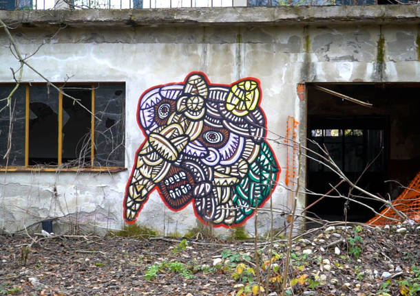 I murales dell’ex Isotta Fraschini di Saronno