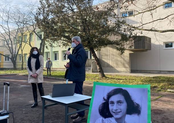 Inaugurazione scuola Anna Frank nel Giorno della Memoria