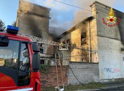 Incendio Caronno Pertusella