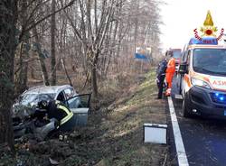 incidente stradale biandronno