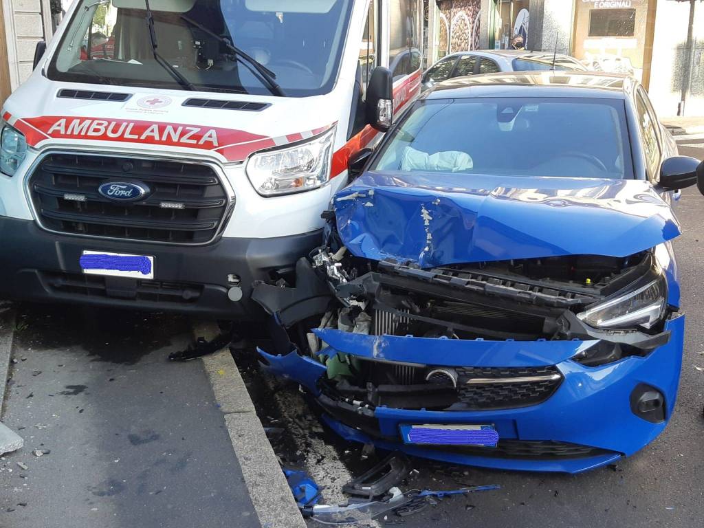 Incidente sul Sempione a San Vittore Olona