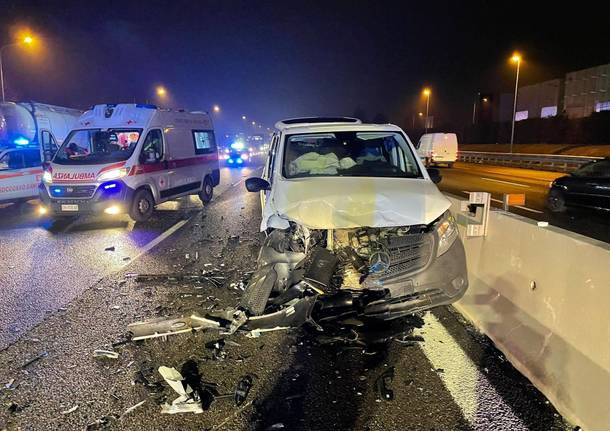 Incidente sull'A8 31 gennaio