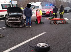 Incidente sull'A8 tra Legnano e Castellanza 3 gennaio 2022