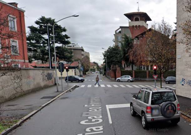 incrocio semafoto via ferraris busto arsizio