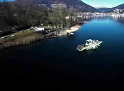 Lavena fascine persici lago ceresio