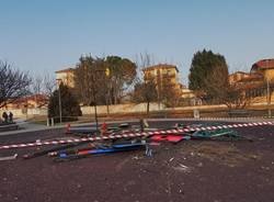 Lavori in corso nei parchi gioco di Canegrate 