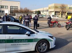 Motoraduno abusivo sventato a Cerro Maggiore