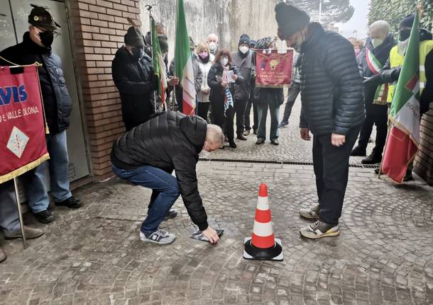 Posa Pietre d’inciampo Solbiate Olona 