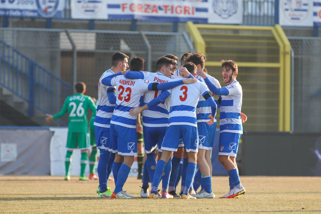 Pro Patria - Piacenza 2 a 2 23.1.2022