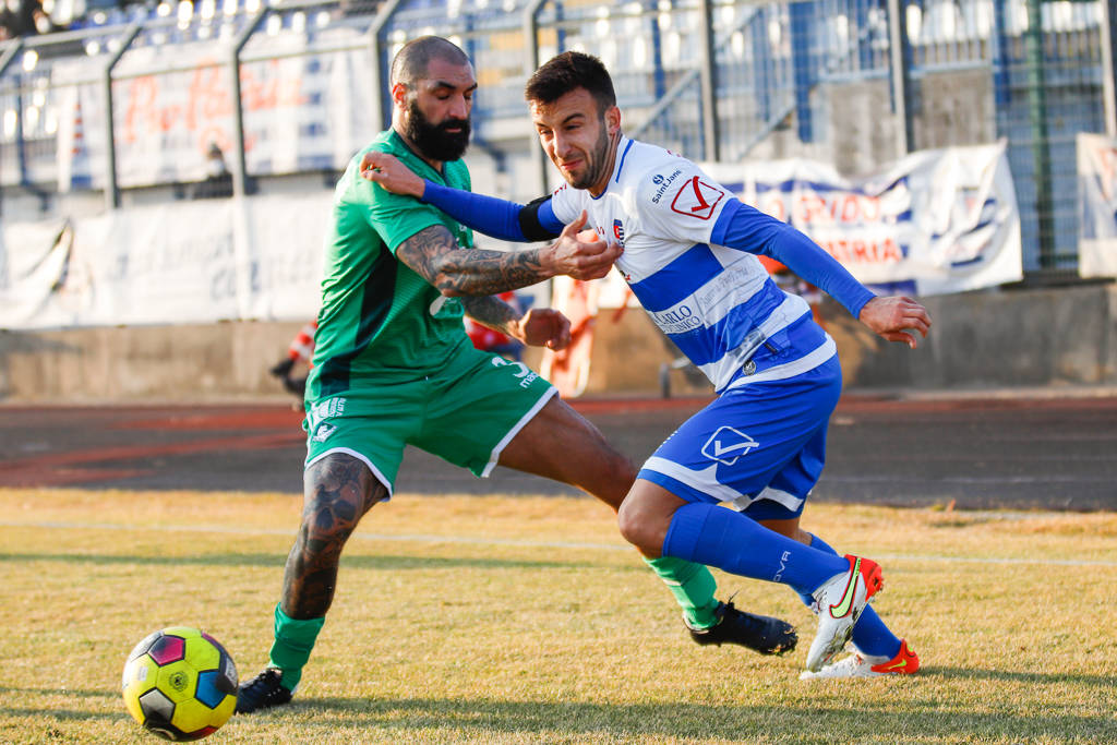 Pro Patria - Piacenza 2 a 2 23.1.2022