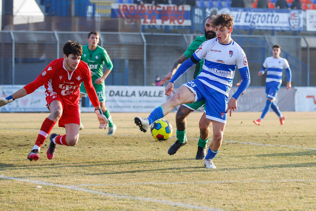 Pro Patria - Piacenza 2 a 2 23.1.2022