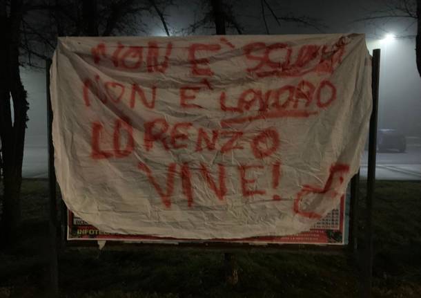 striscioni rete degli studenti medi