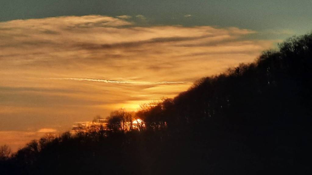 Tramonto al Sacro Monte di Varese 