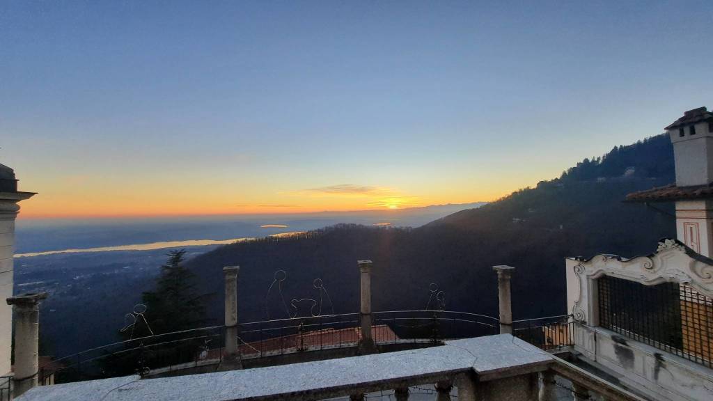 Tramonto al Sacro Monte di Varese 