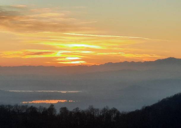 La magia del tramonto al Sacro Monte di Varese