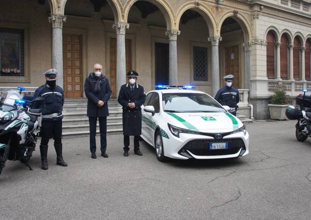 Tre nuovi mezzi per la Polizia locale di Saronno 