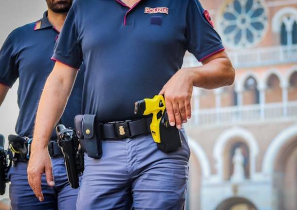 Varese - Taser Polzia e Carabinieri