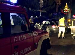 Vigili del Fuoco intervengono a Leggiuno per incidente 