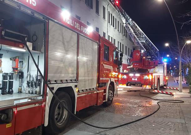 Vigili del fuoco ztl Venegoni Legnano